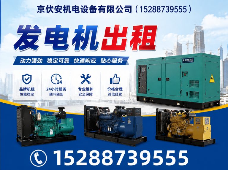 五家渠发电车租赁展示图
