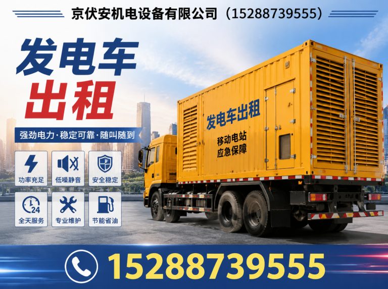 五家渠发电车出租展示图
